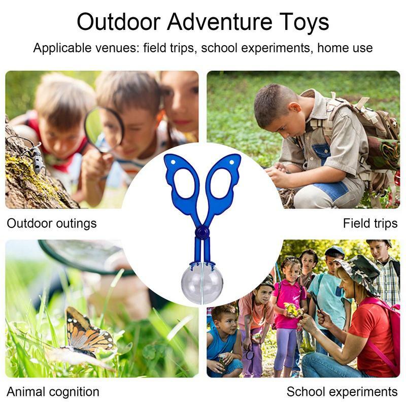 Bugs catcher para crianças inseto armadilha brinquedo para crianças ciência brinquedo educativo natureza para observar planta-inseto biologia