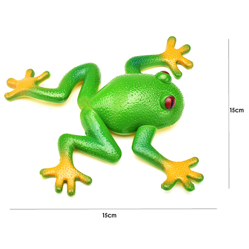 Креативная имитация мягкой лягушки, мягкая растягивающаяся искусственная модель, Spoof резиновая лягушка для детей и взрослых, розыгрыши