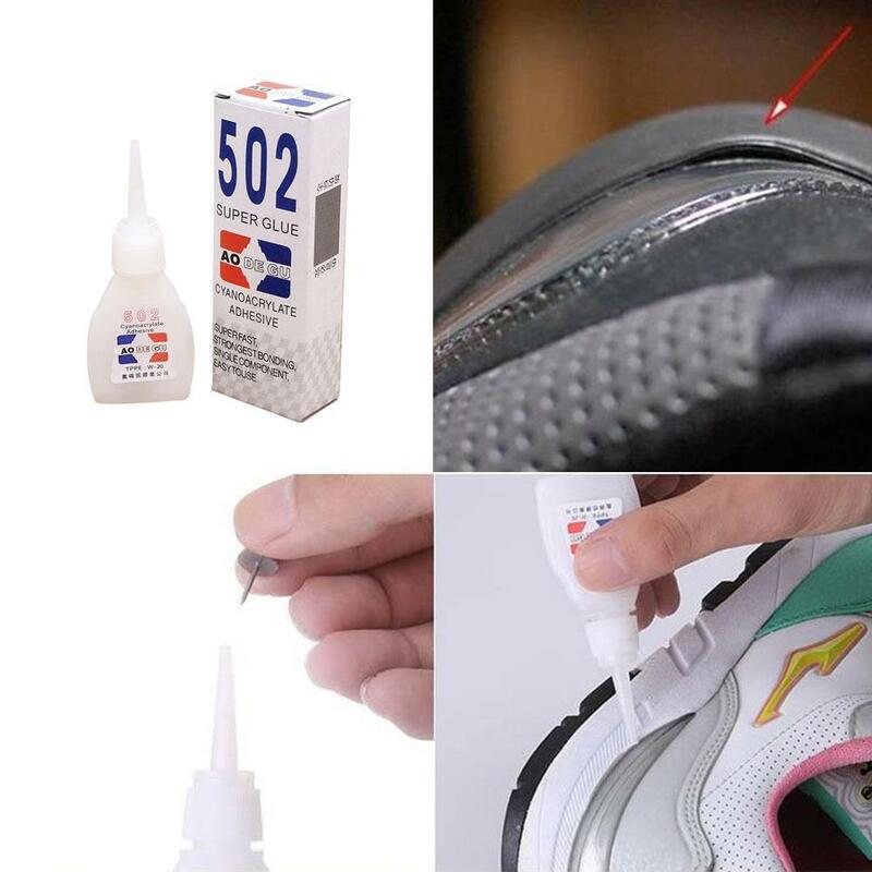 New 502 Glue Instant Quick Dry Strong Adhesive Quick Bond Leather Rubber Metal Office Supplies Fast Glue