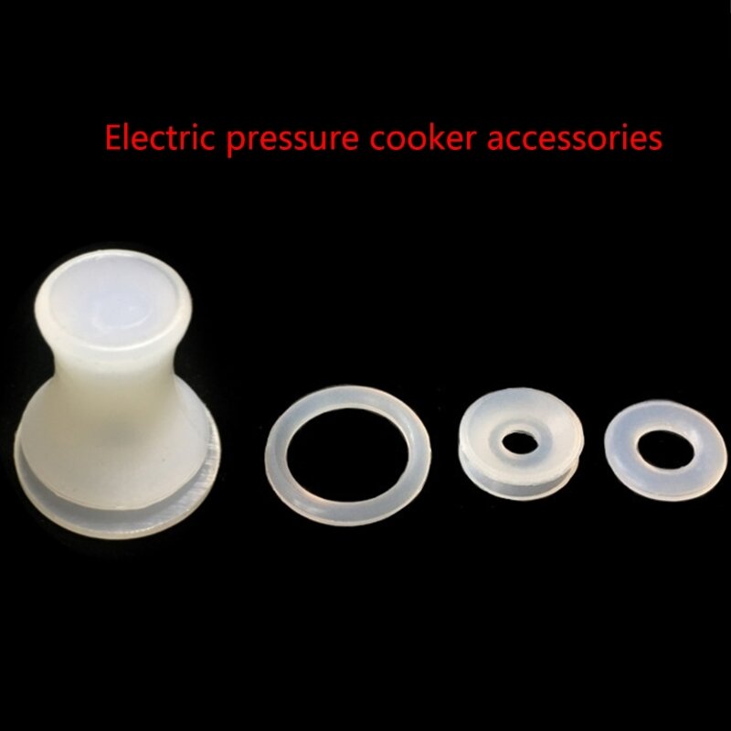 Válvula do fogão de pressão junta substituição silicone almofada float aferidor da válvula alta temperatura resistência anéis vedação transporte da gota