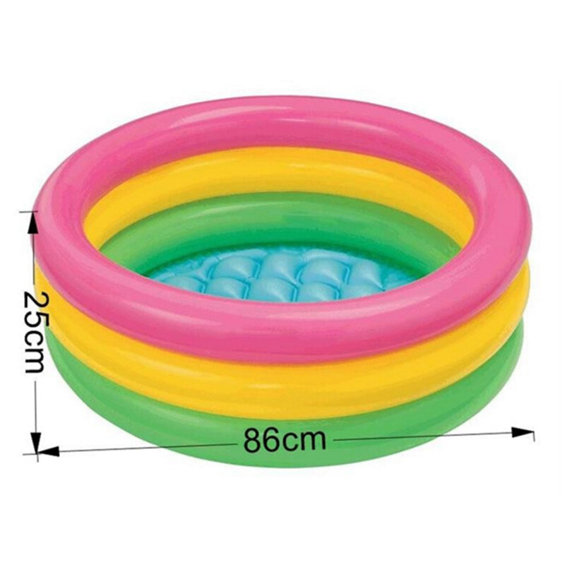 Piscina de verão bebê crianças jogar bacia banheira portátil ao ar livre esporte jogar brinquedos inflável redondo mini piscina crianças