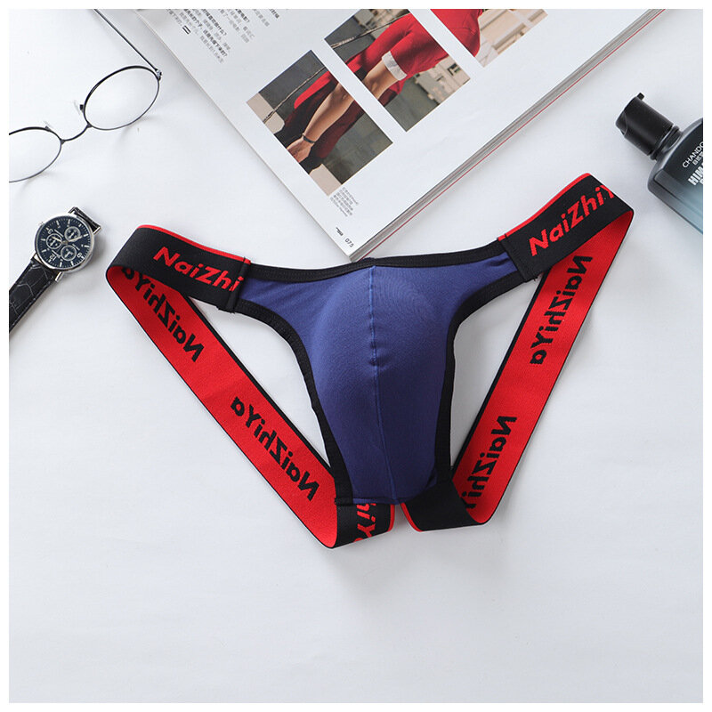 Nieuwe Mannen Sexy Ademende Thongs Lage Taille U Bolle Ondergoed Underpants Heren G-string Ondergoed T-back Bikini slips