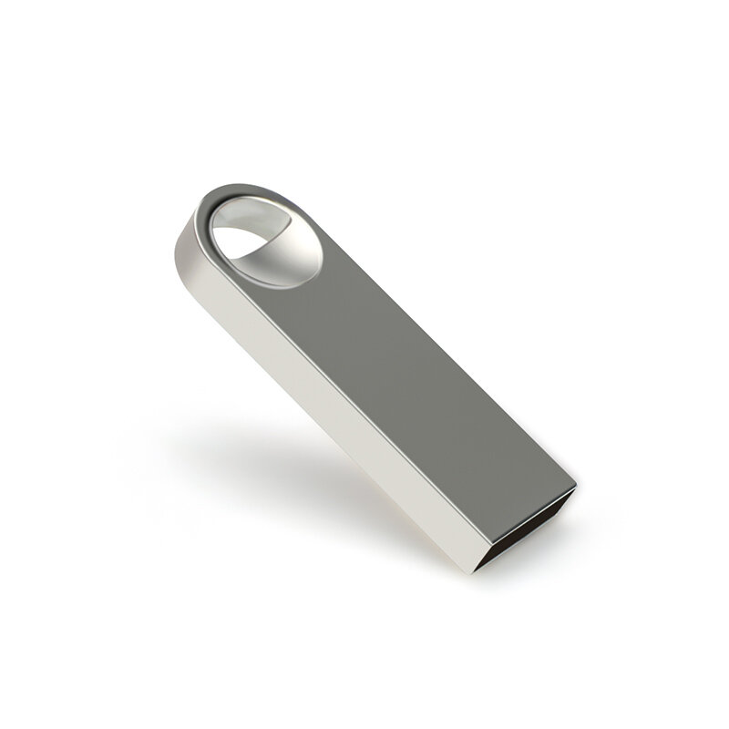 Clé USB 2.0 personnalisable gratuitement avec Logo, support à mémoire de 4GB 8GB 16GB 32GB 64GB, lecteur Flash en métal, 10 pièces