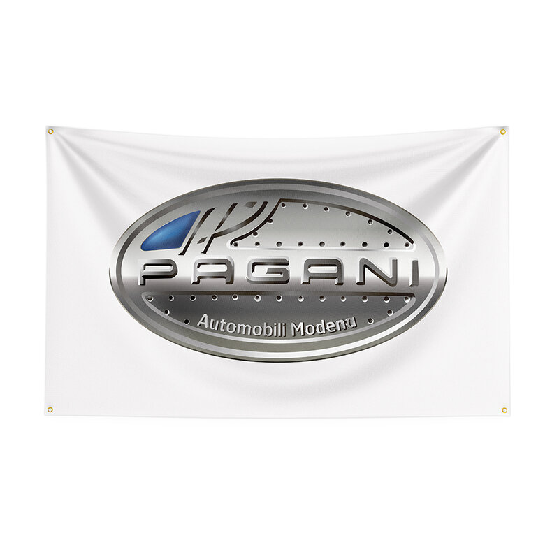 Paganis-Bandera de poliéster estampada para coche, pancarta para decoración, 90x150cm