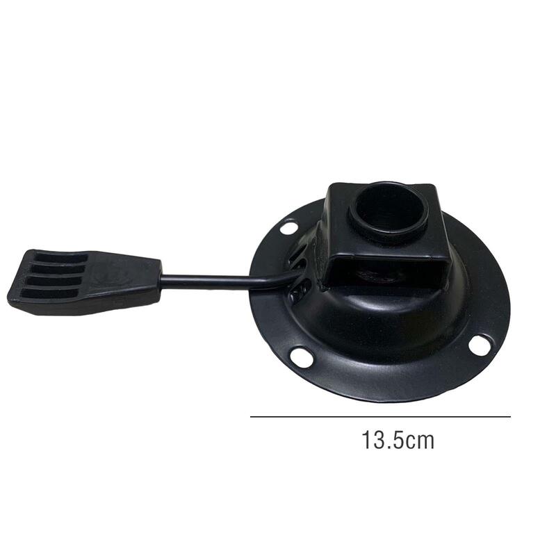 Office Chair Tilt Control Mechanism Mount Plate Furniture Accessory Durable Metal Frame Universal Repair Parts with Lift Handle