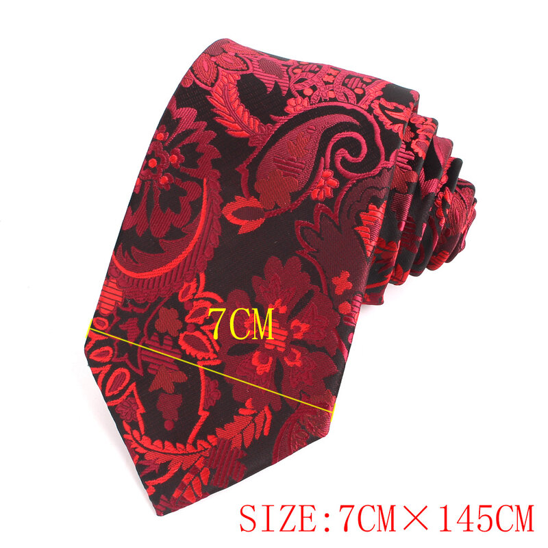 Neue dünne Krawatten für Männer Frauen Jacquard Paisley Krawatte für Party Business Mode Krawatten klassische Kopftuch Krawatten als Geschenk