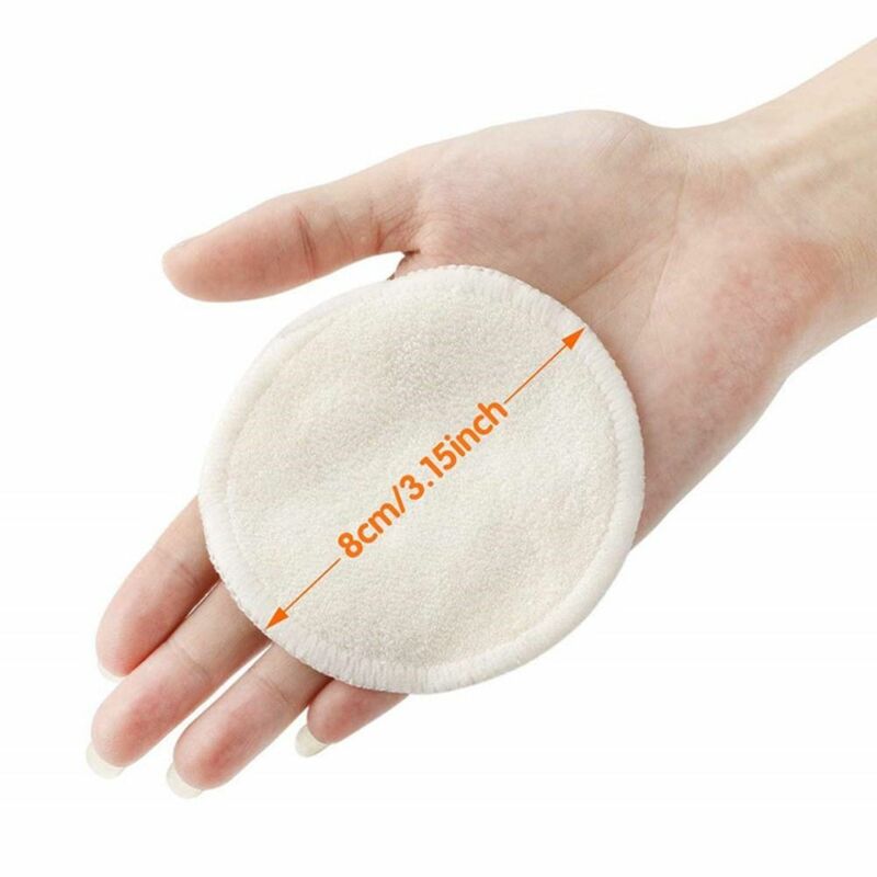 Tampon démaqucorporelle en fibre ultra doux et réutilisable, 10 pièces