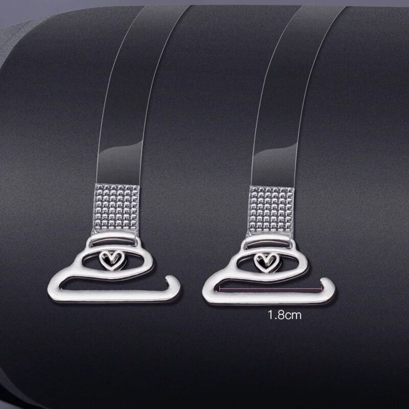 Intimates Accessoires BH-Träger Mode transparent verstellbarer BH-Gürtel abnehmbarer unsichtbarer Schulter gurt