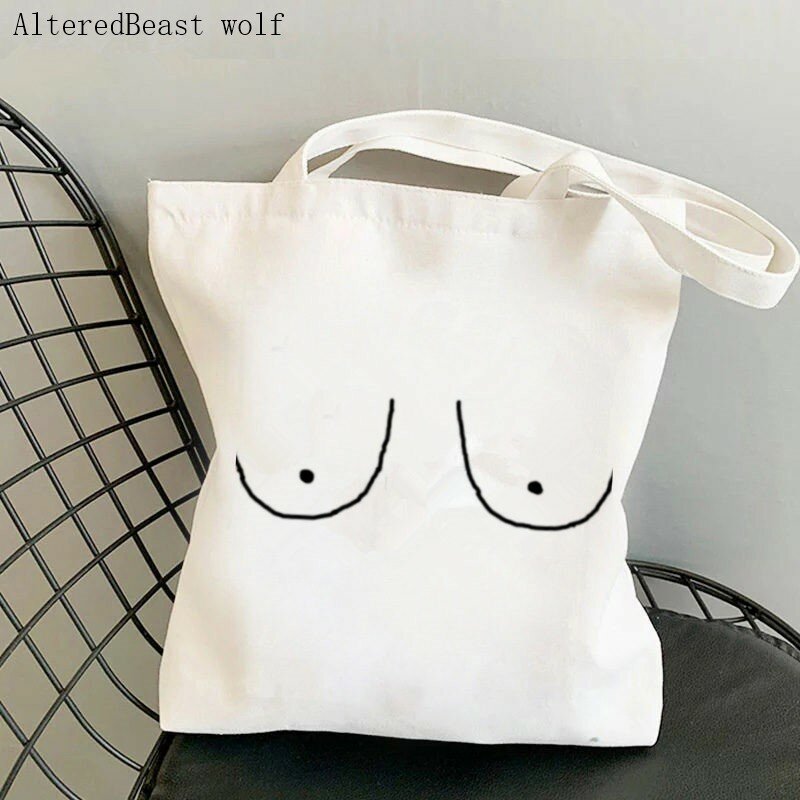 Moda Mulheres Shopper Bolsas Os Boyz Sunwoo Berry Personalizado Armazenamento Ambiental Reutilizável Canvas Shoulder Tote Bag saco de escola
