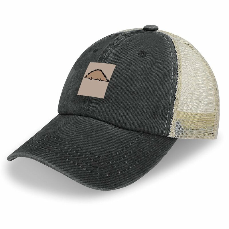 Unisex sonolento bege Dino Cowboy Hat, marca de luxo Foam Party Sunhat, roupas de golfe, homens e mulheres
