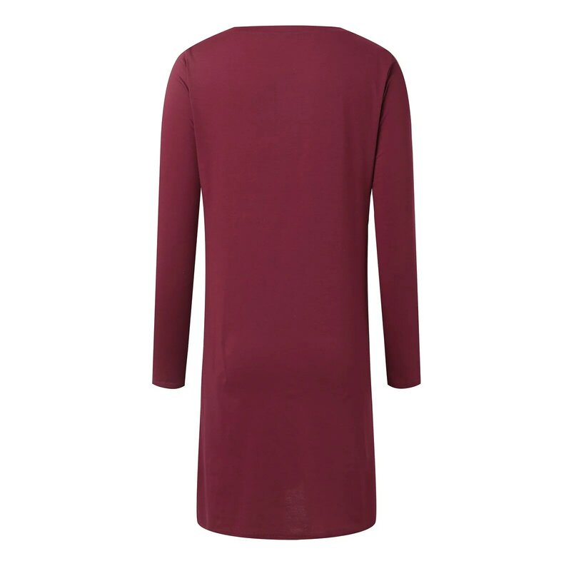 여성용 긴 소매 라운드 넥 A 라인 반짝이 스팽글 원피스, 여아용 공주 드레스, 2024 겨울 드레스