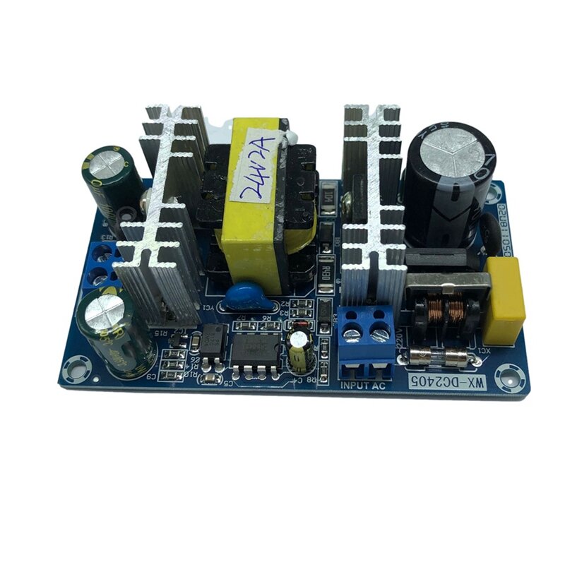 24V 2A Switching Power Supply Module 24V 50W Switching Power Supply Board Bare Board Built-In AD-DC Power Module Easy To Use