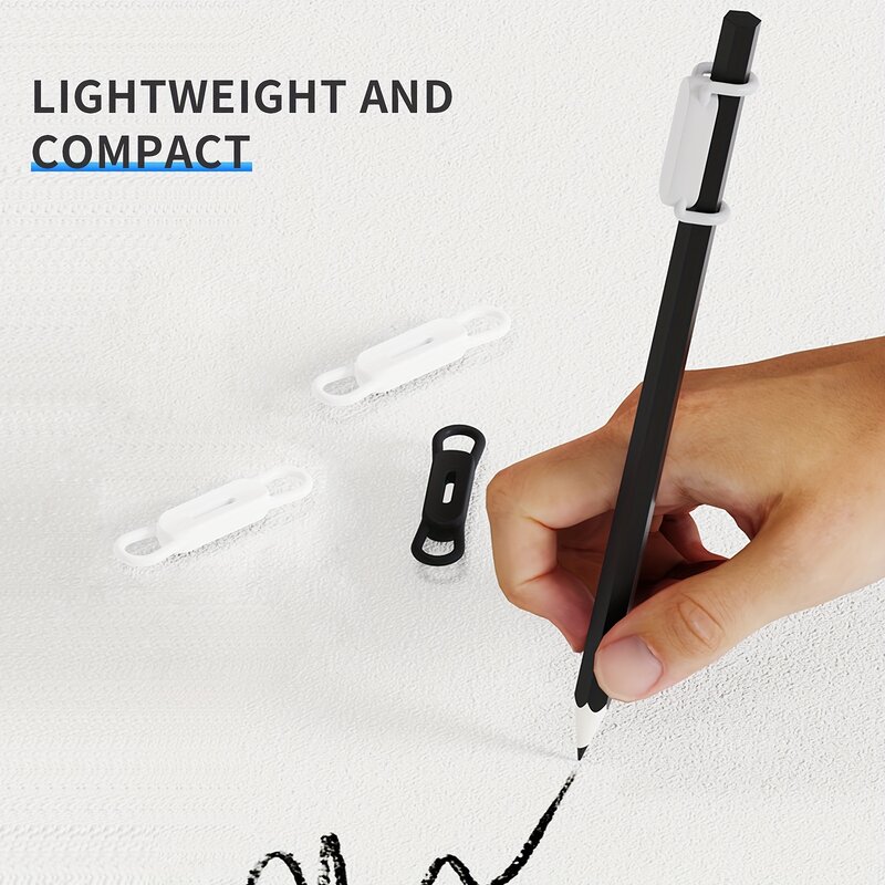 UMUST-Pen Holder Magnetic com folha magnética, Silicone Pen Cover, Adequado para Geladeira, Whiteboard