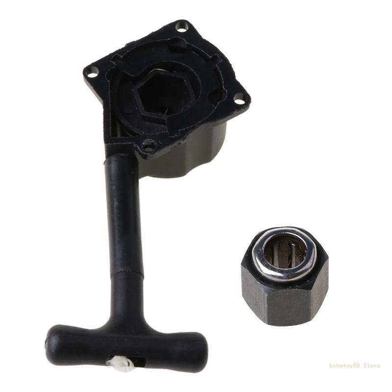 Y4UD Pull Starter Recoil for RC Car 1/10 R025 R020 HSP 18 Vertex Engine Accessories