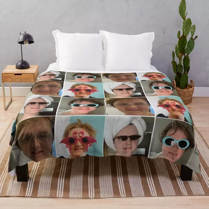 Льюис капалди коллаж плед одеяло туристический роскошный St декоративный диван Косплей Аниме одеяла