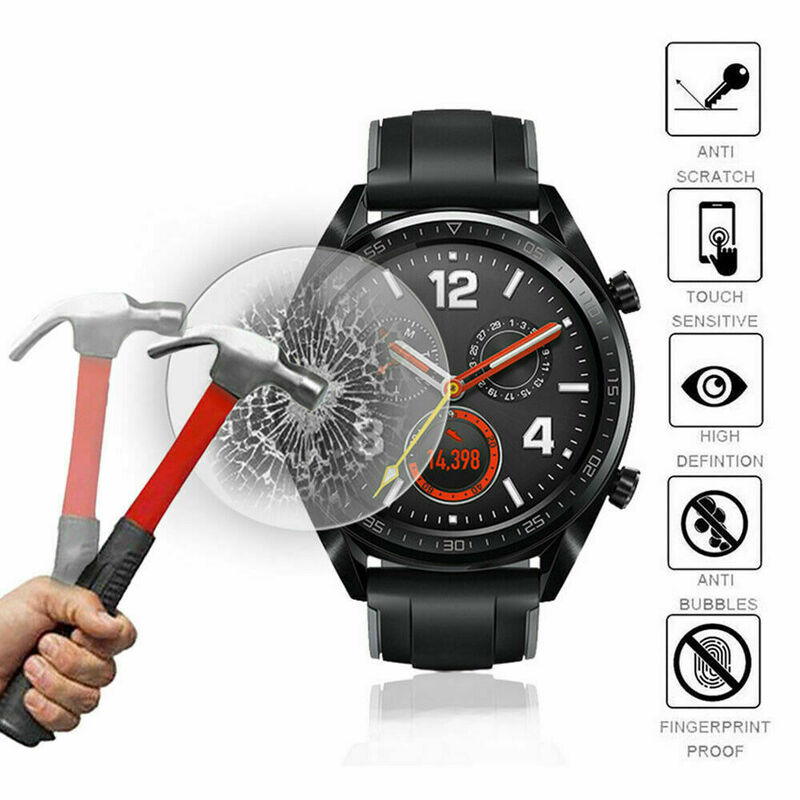 5-1 шт. для Huawei Watch GT 2 GT3 46 мм закаленное стекло Защита для экрана 9H Взрывозащищенная Защита от царапин HD стеклянная пленка на GT 2