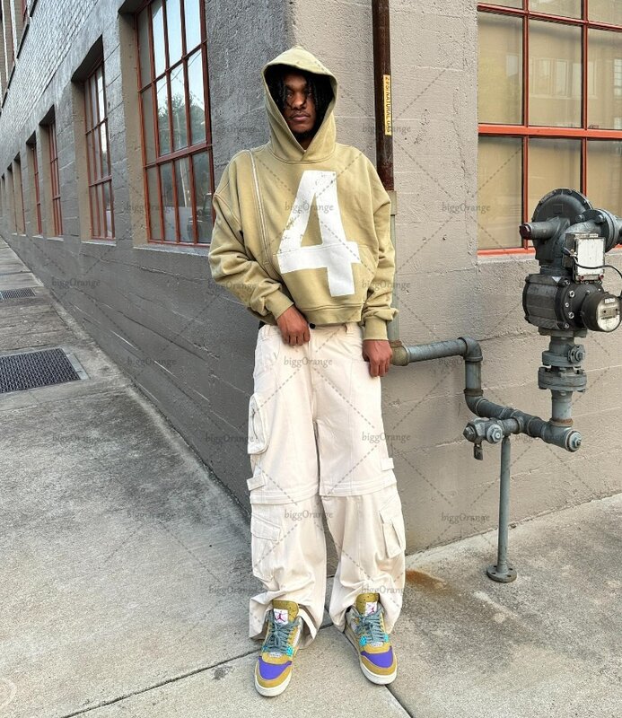 2024 Hip-Hop-Mode lässig Reiß verschluss Sweatshirt Männer y2k amerikanische High Street Modemarke Digitaldruck übergroße Hoodie Frauen