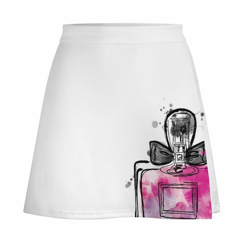 Я предпочитаю парфюмерную мини-юбку, Женская атласная юбка