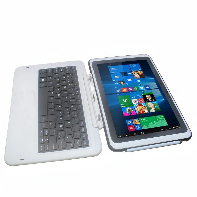 Tablet 64-Bit operasi 10.1 ''Windows 10 X5-Z8350, dengan Keyboard 2GB + 32/64GB HDMI kompatibel 6300mAh Quad Core Pen pasif hadiah