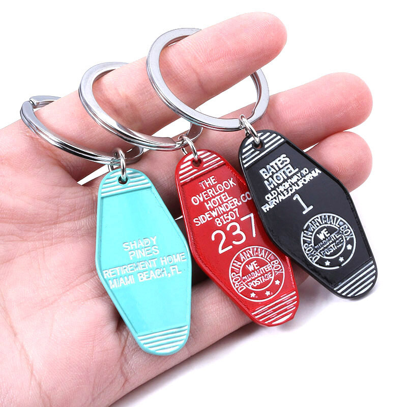 Wholesale UV DTF Motel Key Chain Decals UV DTF Wrap Cold Transfers Print Bundle For Hotel Key Chains