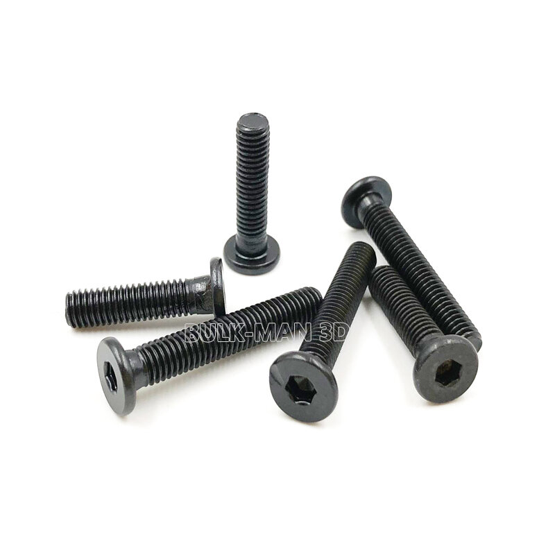 10pcs/Lot Openbuilds Low Profile Screw M5*6/8/10/12/15/20/25/27/30/35/40/45/50/55/60/65 Screw Head 9mm OD and 1.5mm Thickness