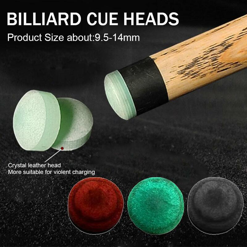 9.5-14mm Billiard Cue Strong Hardness Stick Tip Replacement Billiard Protector Slipon Accessories Billiard Durabl V6h2