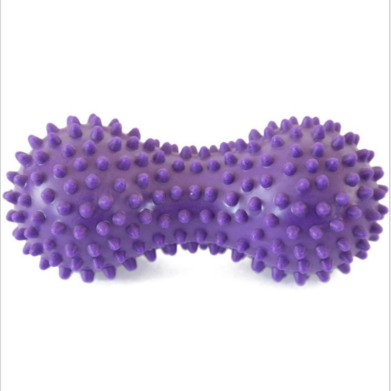 Voet Massage Roller Pinda Double Lacrosse Spiky Ball Myofasciale Ballen Voor Fasciitis Plantaris Mobiliteit Terug Voetboog Pijn