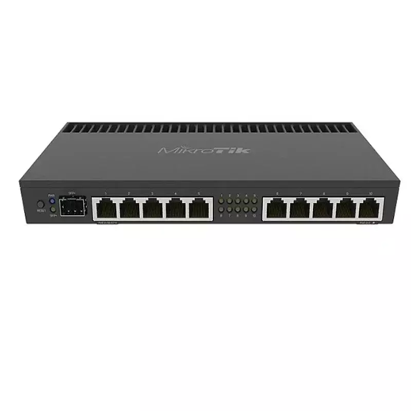 Router + RM 10 Gigabit 11-port, Router berkabel Quad-core kelas perusahaan