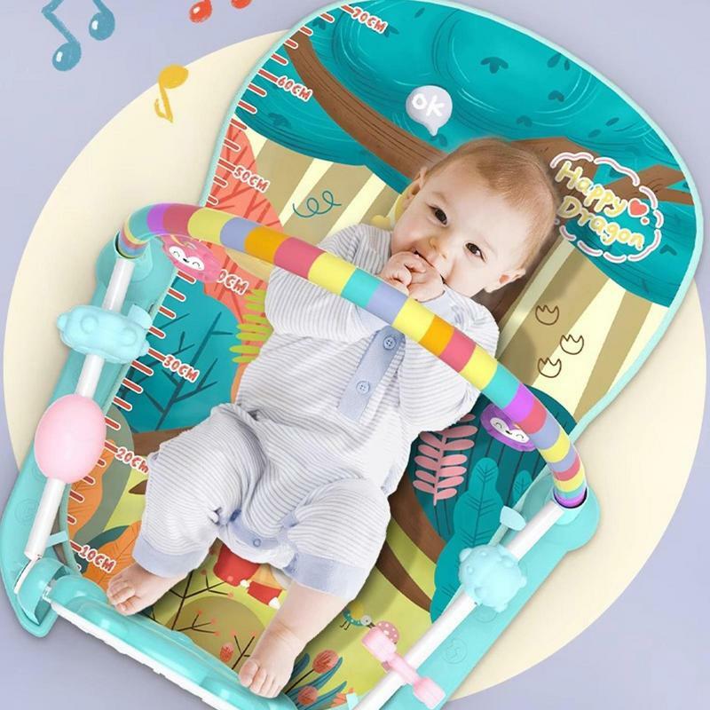 Kick And Play Mat Musical Activity Mat Learning Toy Smart Stages Toddler Toys For 3-6 Months Newborns Holidays Birthdays And
