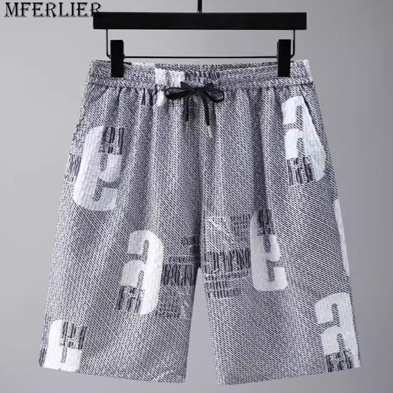 Pantalones cortos de verano para hombre, Shorts de playa, informales, a la moda, talla grande 10XL