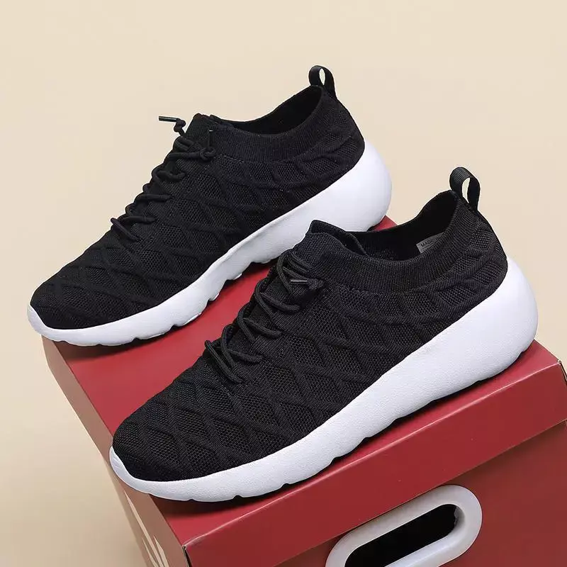 Men's Shoes Sneaker 2024 Spring and Summer Student New Tenis Shoes Soft Bottom Wild Mesh Surface Shoes