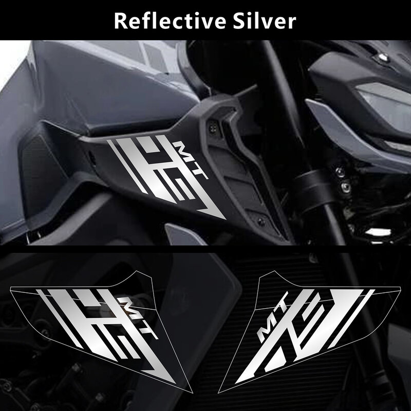 AnoleStix reflektif Logo Motor Set, stiker Emblem untuk YAMAHA MT09 MT-09 SP 2017 2018 2019 2020