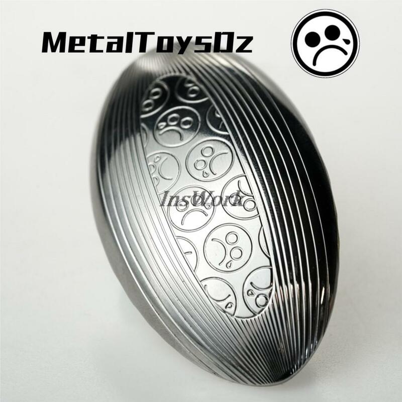 Metal Toys Dz Top E Mechanical Push Slider CNC Stainless Steel Quick Release Structure EDC Metal Fidget Toys For Adults