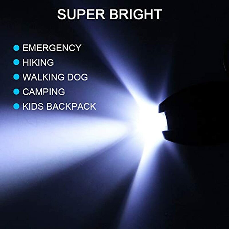 Mini linterna LED para llavero, luces de emergencia portátiles, antorcha de bolsillo impermeable, Mini luces LED, luz de emergencia