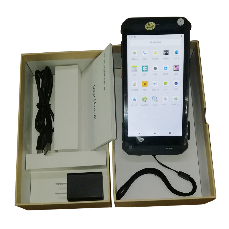 5.5-Inch Robuuste Android Termina 4Gb Ram 64G Rom 2d Barcodescanner Ip67 Google Play Handheld Dataverzamelaars PDA-5502
