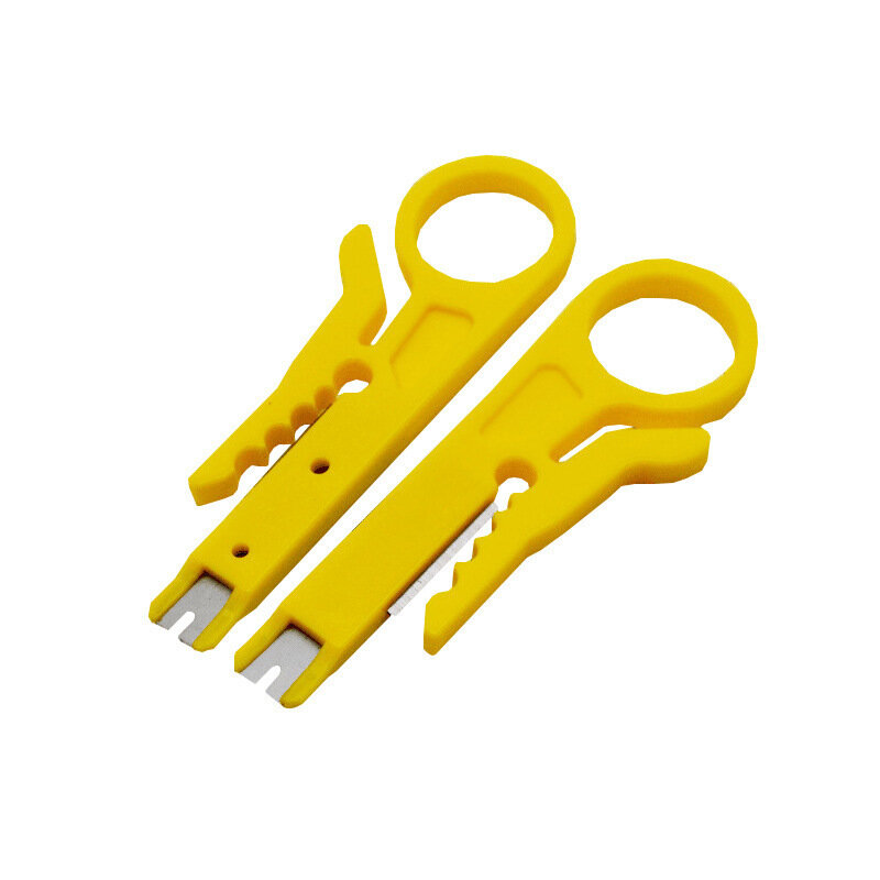 Мини-нож для зачистки проводов, сетевой UTP RJ11, резак для кабеля, Обжимные Щипцы, обжимной инструмент, инструмент для зачистки проводов, инструмент для зачистки проводов