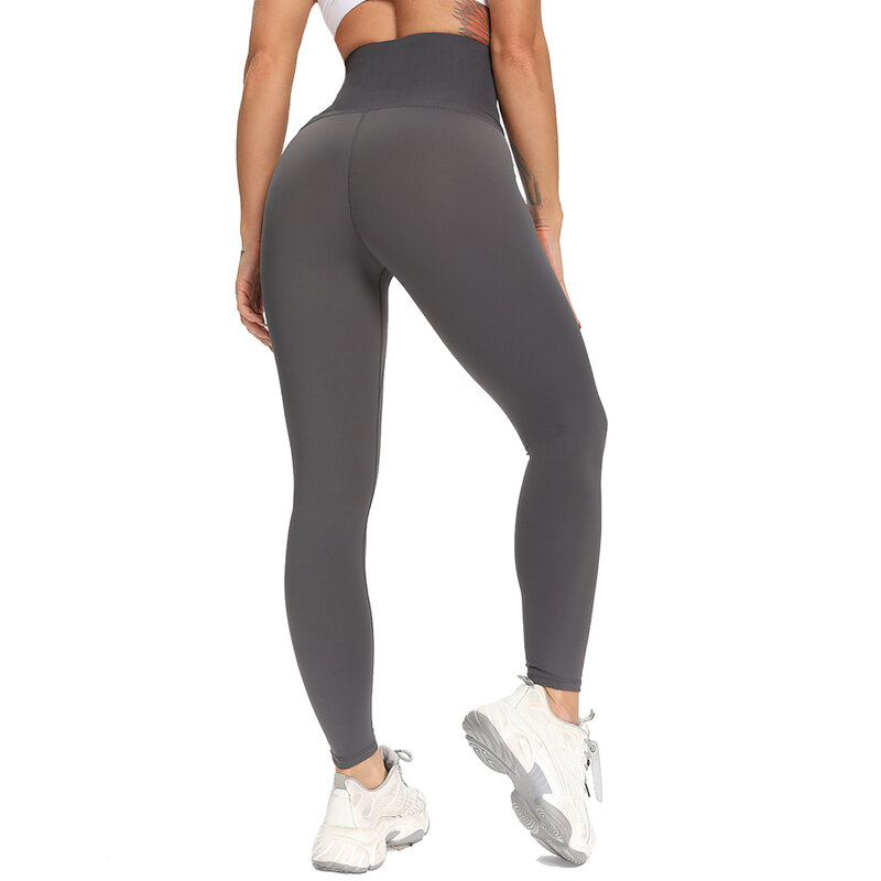 Mallas elásticas de cintura alta para mujer, pantalones ajustados de realce, moldeadores, para entrenamiento, Yoga y gimnasio