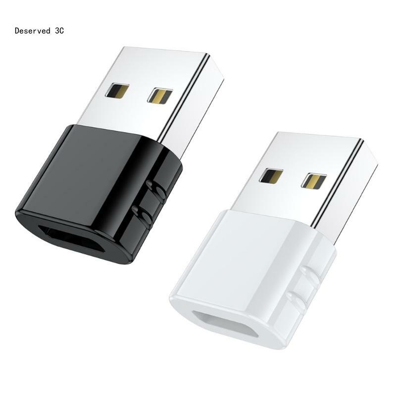 USB USB アダプター タイプ メス USB オス コンバーター USB2.0 充電アダプター