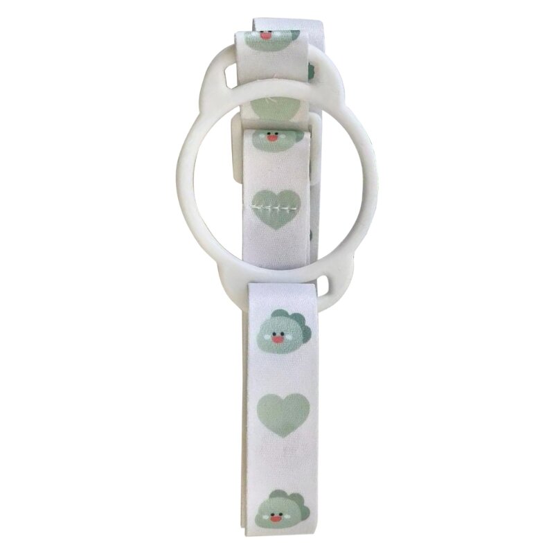 아기 젖병 보안 스트랩 튼튼한 컵 끈 유아 컵 안전 끈 실리콘