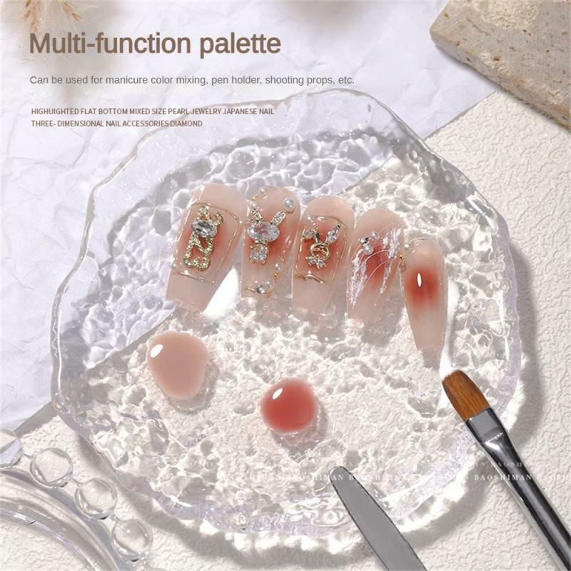 Painted Plate Minimalist Easy To Mix And Match Colors Multifunction Convenient Leading The Fashion Curve Creative Manicure