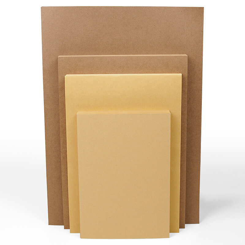 Высококачественная крафт-бумага A4, крафт-бумага коричневого цвета, толстая бумажная доска, 300 г
