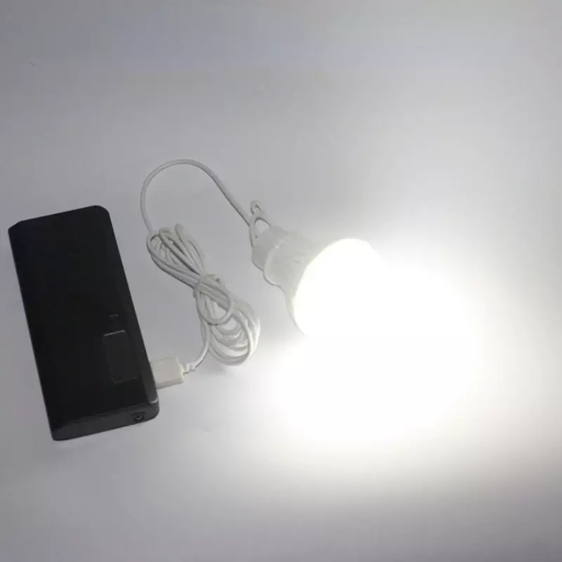 LED Camping Lampe USB Tragbare Notfall Birne Lichter Power Bank Lade 1/2/3/5PCS Im Freien birght Taschenlampe Buch Lesen Licht