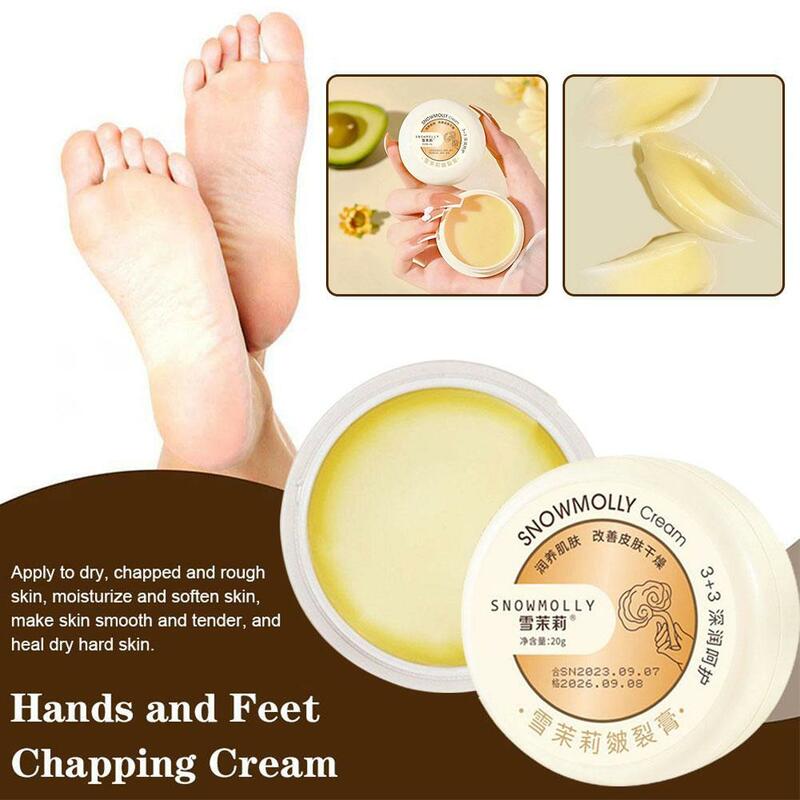 Hands Feet Soothing Chapping Cream Heel Anti-Drying Foot Repair Moisturizing Cracked Dead Health Care 20g Hand Removal Skin N0C7