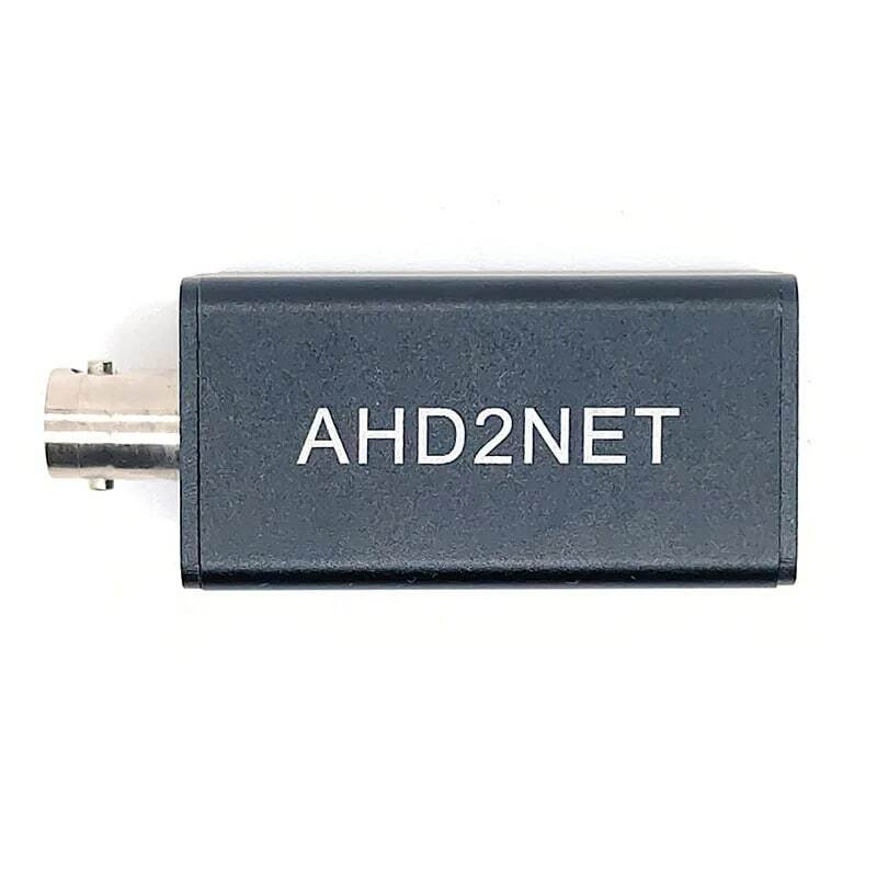 H.265 ONVIF adaptor AHD ke IPC, konverter 720P/1080P AHD/TVI/CVI PAL/NTSC kamera ke IP kabel konverter kamera BNC Input RJ45 Output