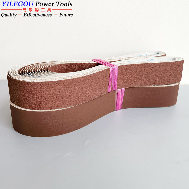 5 Pieces 50 x 1500mm Sanding Belt For Metal. 2" x 59" Silicon Carbide Abrasive Band 1500*50mm. Dry Wet Dual-Use P60-600 Mix Pack