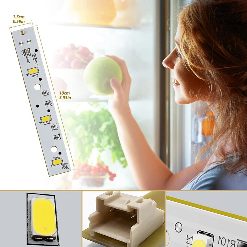 Panneau lumineux LED pour réfrigérateur GE, pièces de rechange, accessoires, WR55X26671, PS11767930, AP6035586, EAP11767930, LED3344588, 4468532