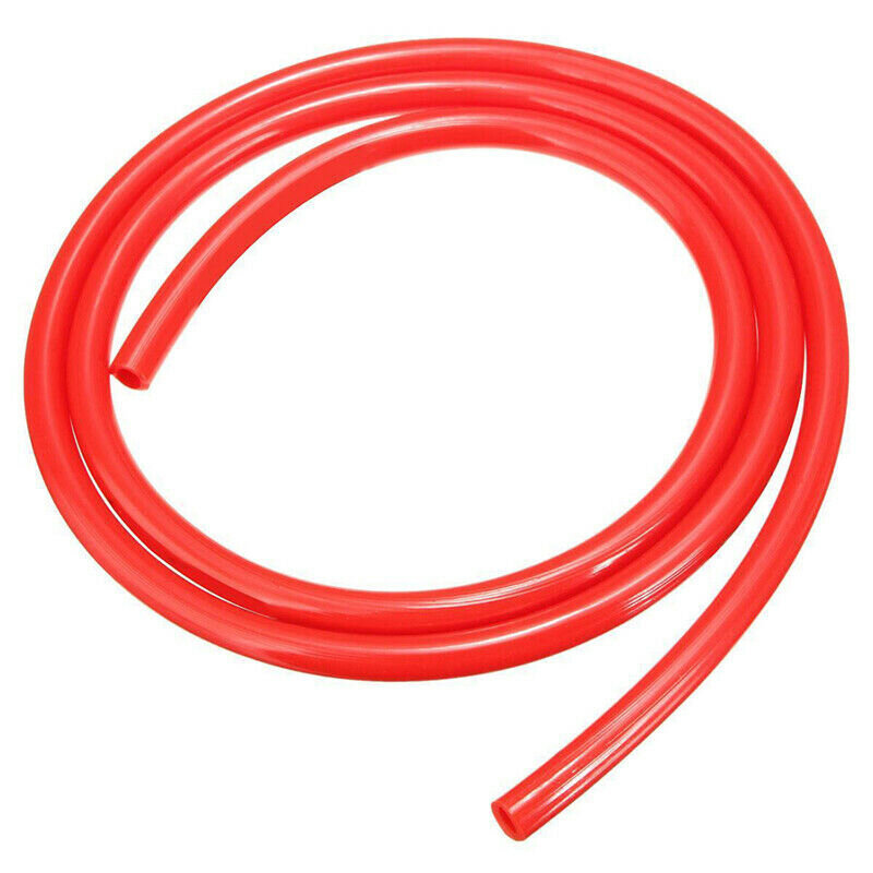 Красная мотоциклетная топливная трубка, шланг для подачи бензинового масла, термостойкая резиновая Мягкая трубка, внутренний диаметр 5 мм, внешний диаметр 8 мм, 1 метр