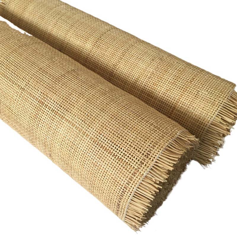 35/40/45/50cm di larghezza 20-90 lungo naturale reale indonesiano Rattan canna tessitura vimini griglia rotolo sedia armadio armadio Decor materiale