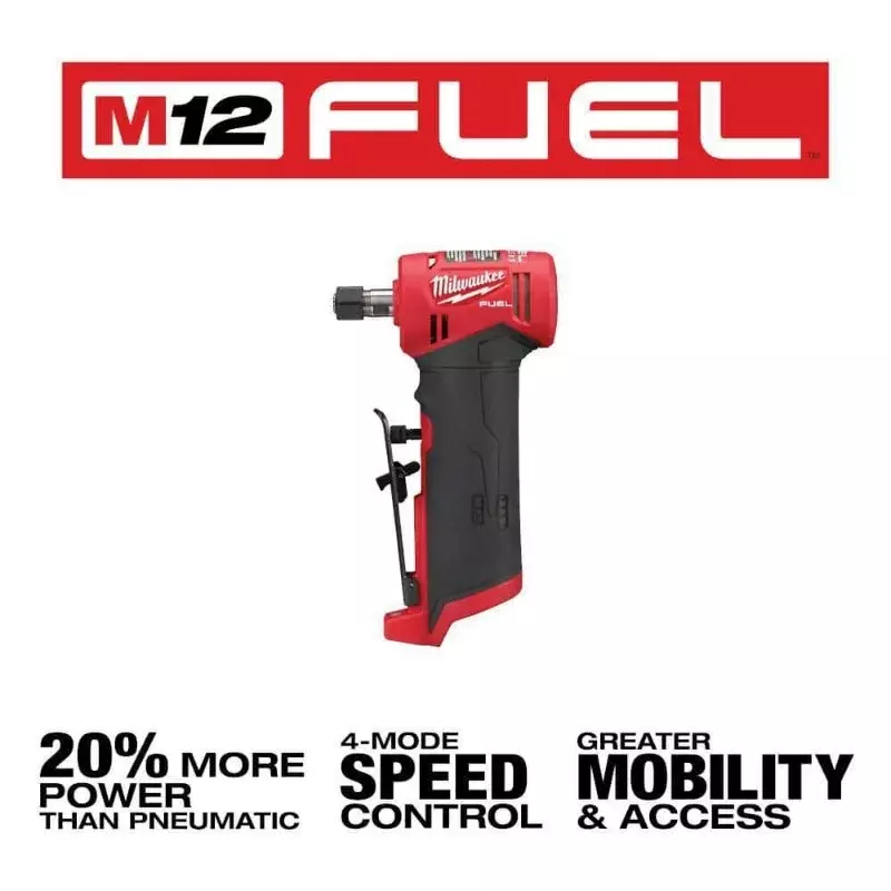 Milwaukee M12 FDGA/2485 M12 FUEL™ 1/4" Right Angle Brushless Cordless Die Grinder 12V Power Tools