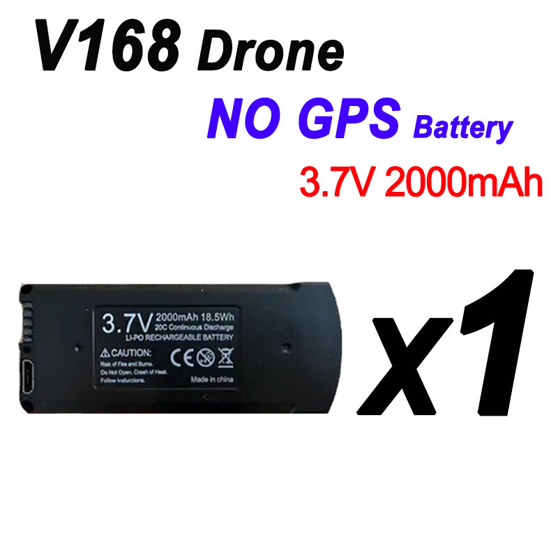 V168เดิม PRO MAX GPS Drone แบตเตอรี่7.4V 3000mAh/3.7V 2000mAh V168 V168โดรน RC อะไหล่ dron